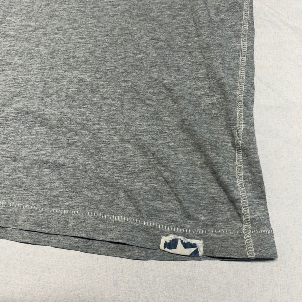 Converse One Star Mens XL Grey Graphic T-Shirt New York Star Logo Short Sleeve - Picture 9 of 10